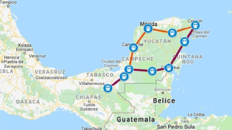 Fonatur: Tren Maya será inaugurado con seis de 42 trenes comprados