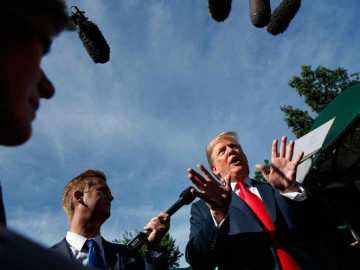 Trump considera "muy injusta" decisión de encarcelar a Manafort