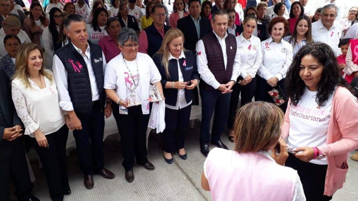 Conmemoraron en Tampico el día mundial de la lucha contra el cáncer de mama
