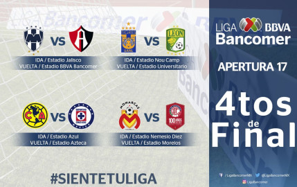 ¡Definidos los duelos de la Liguilla Mx! 