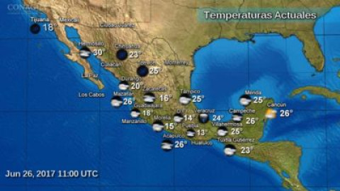 Tormenta Dora ocasionará tormentas y vientos fuertes en la mayor parte del país