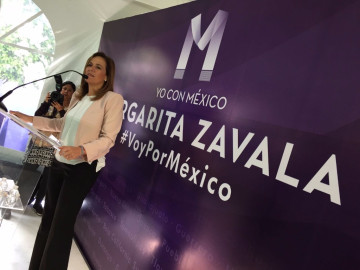 Margarita Zavala da inicio a su gira nacional