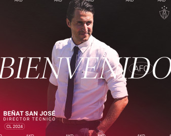 Beñat San José es el nuevo DT de Atlas