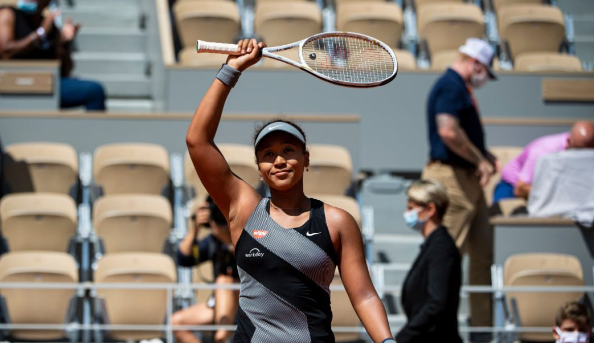 Onami Osaka deja el Roland Garros