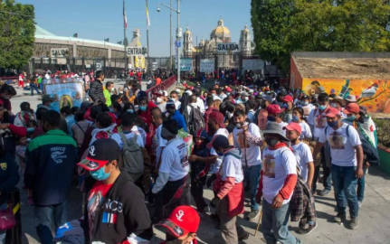 Pese a pandemia, más de un millón de peregrinos visitan la Basílica de Guadalupe 