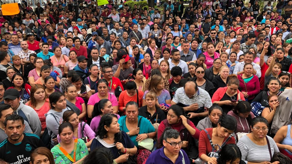 Más de 30 mil obreros siguen en la lucha