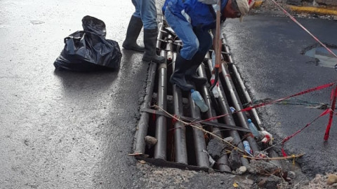 Logra coordinación Municipal avance en desazolve de drenes y desagües