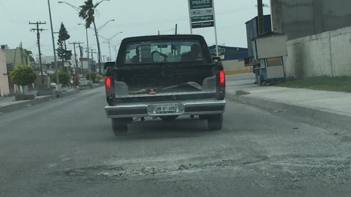 Aumenta el deterioro de las calles en Matamoros