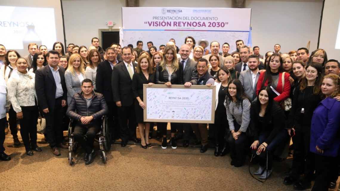 Entregó ONU-Hábitat Nueva Agenda Urbana “Visión Reynosa 2030”