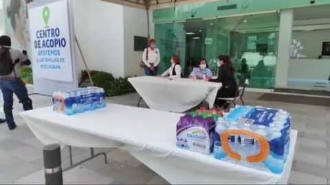 Instala DIF centros de acopio para apoyar a familias afectadas por incendio en Miquihuana 