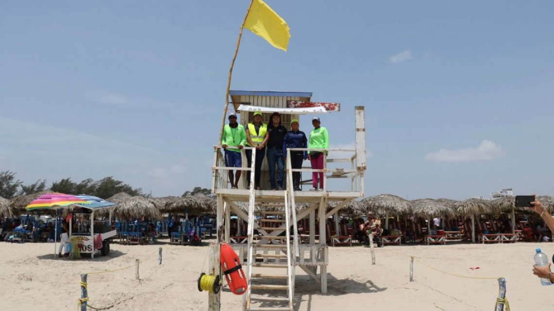 Ponen en marcha operativo de protección en Playa Miramar