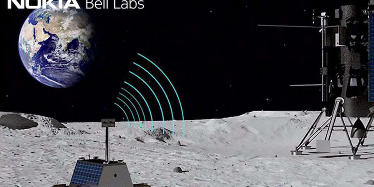 Red de comunicación en la Luna gracias a Nokia y la NASA