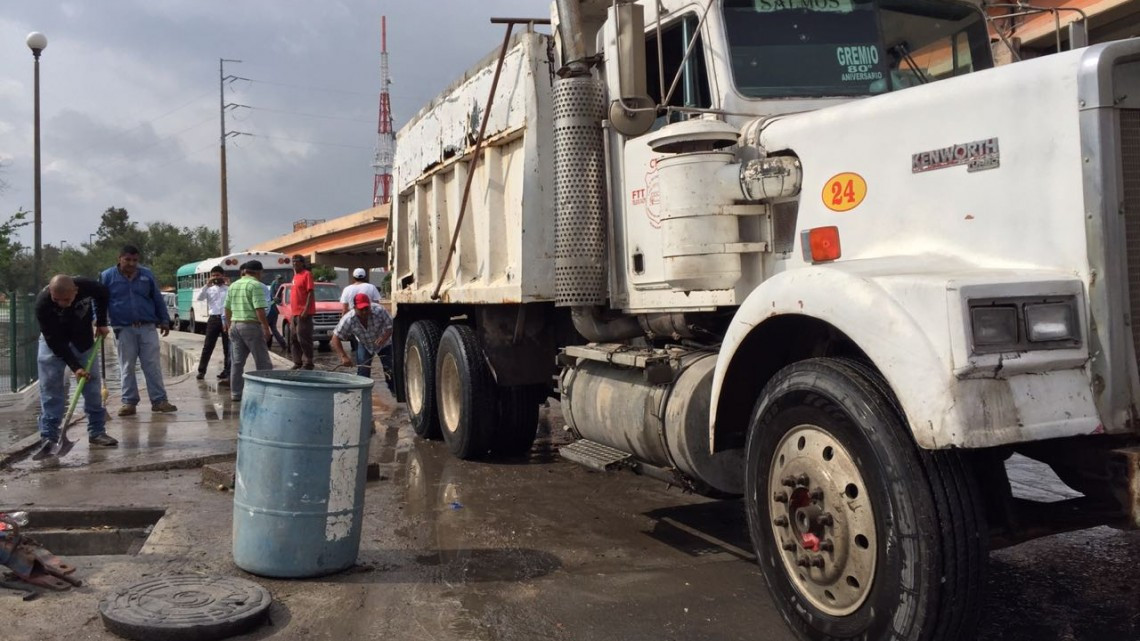 Instalan nueve bombas hidroflow para desaguar Matamoros