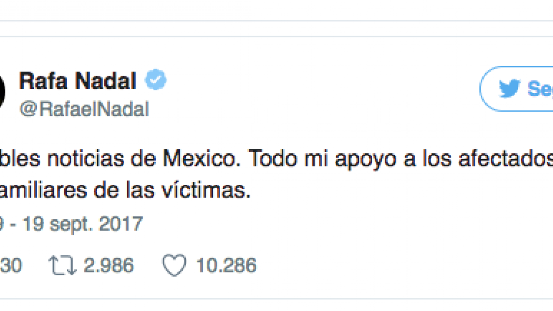 Deportistas se unen para orar por damnificados de sismo 