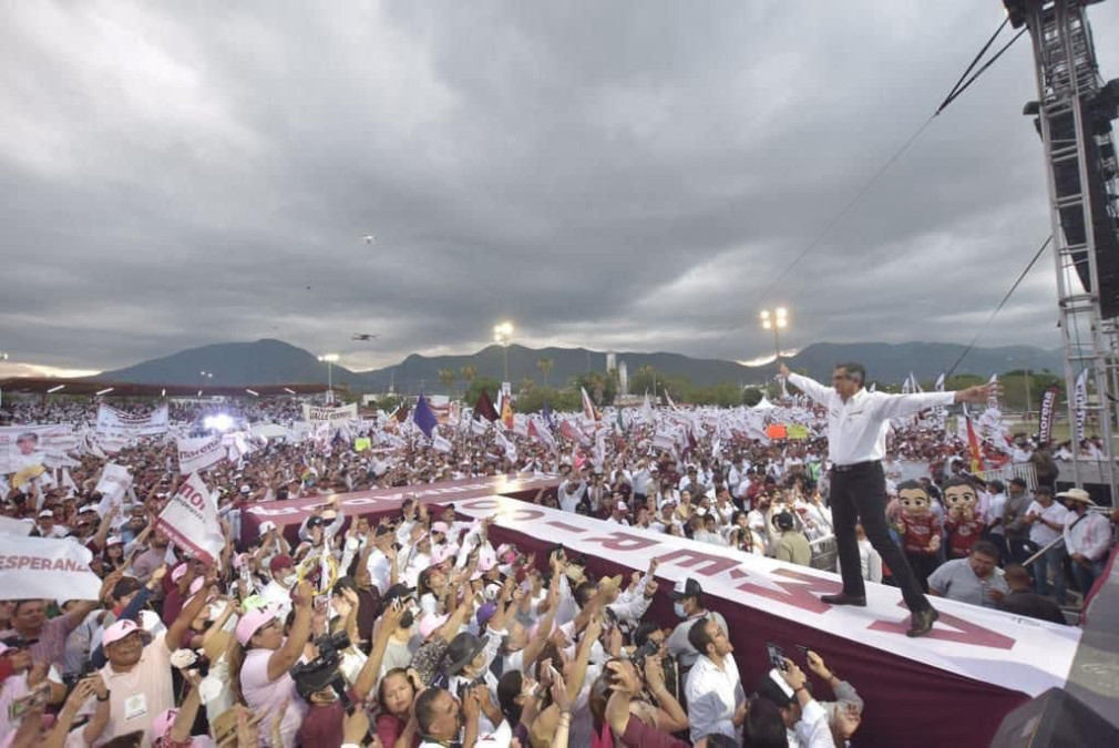 Cierra campaña Américo en Victoria y asegura que su triunfo es irreversible 