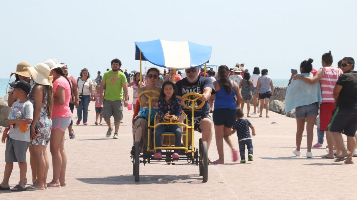 Playa Miramar registra asistencia histórica y un saldo blanco durante el periodo vacacional