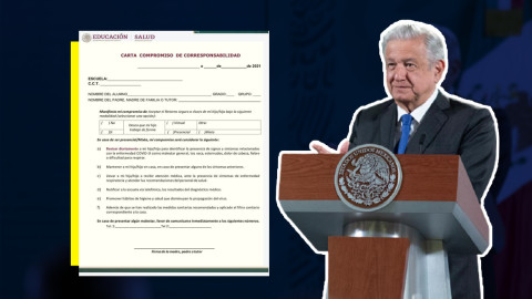 Carta responsiva para regreso a clases no es obligatoria: AMLO 