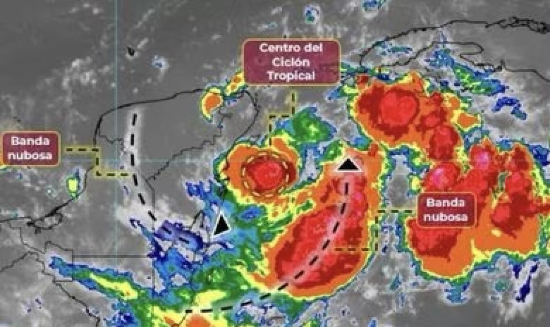 Se forma tormenta tropical “Idalia” en costas de Quintana Roo