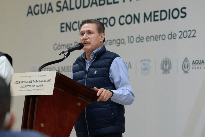 Gobernador de Durango, José Rosas Aispuro vuelve a dar positivo a COVID-19 