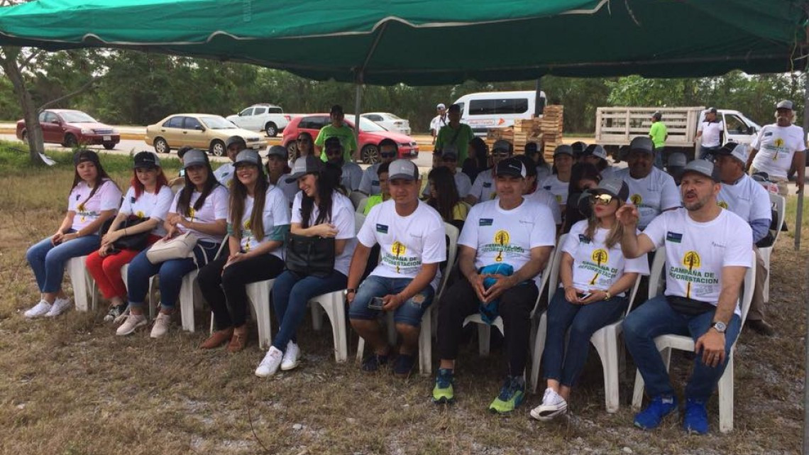 Realizan reforestación por Día Mundial Forestal 2018