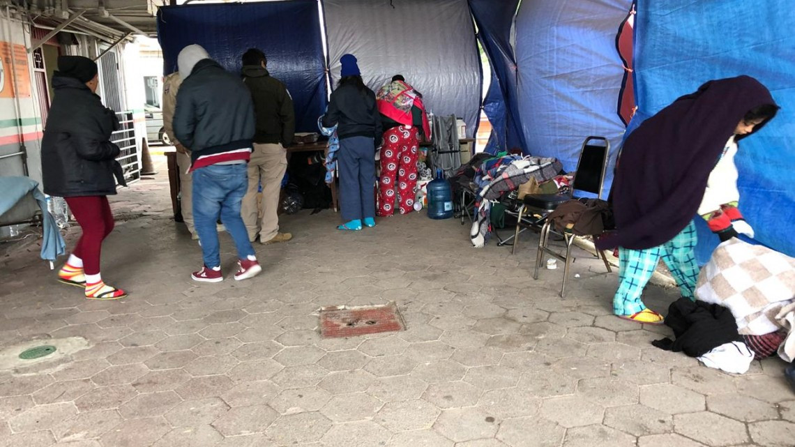 Vacunara cruz roja a migrantes contra la influenza