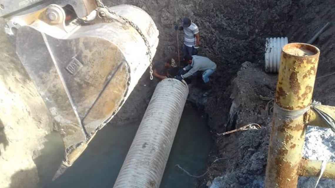 Comapa trabaja con cuadrillas en diferentes puntos