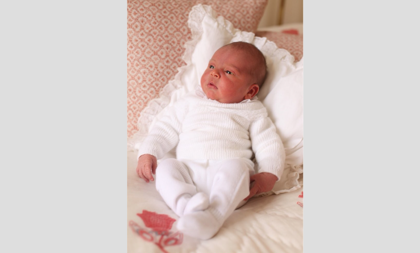 Las primeras fotos del Príncipe Louis