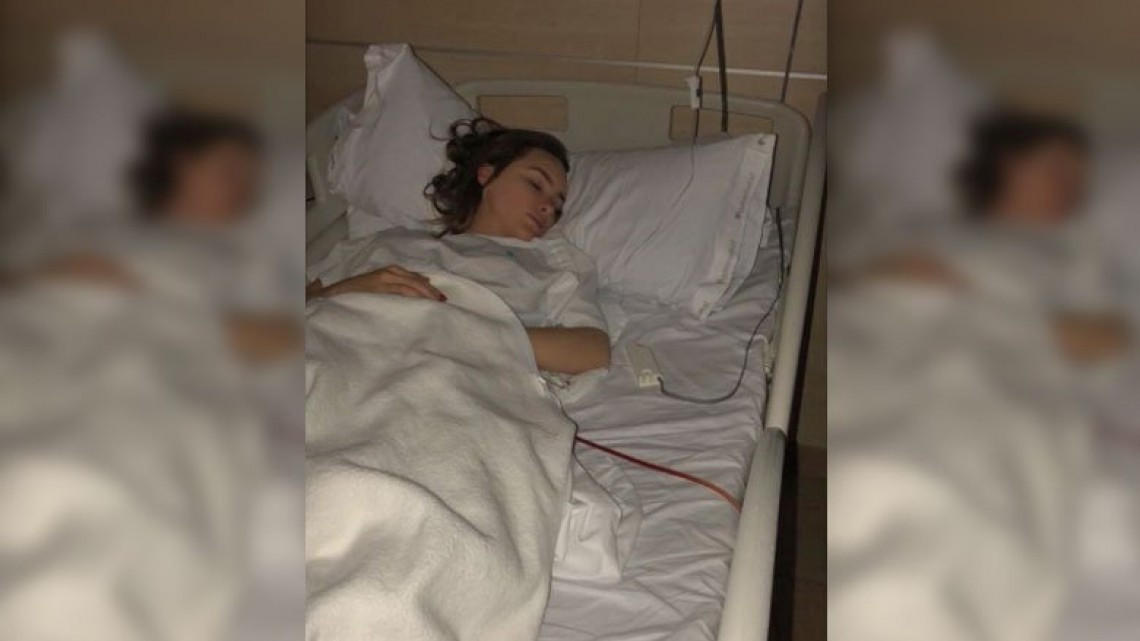 Belinda es operada de emergencia por piedras en el riñón