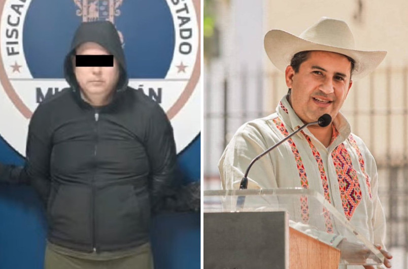 Detienen al presunto autor intelectual del asesinato del alcalde de Uruapan