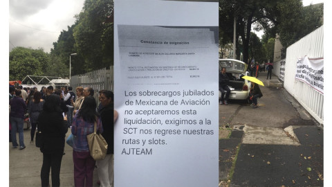 Exigen a SCT regrese rutas y slots a integrantes de la AJTEAM