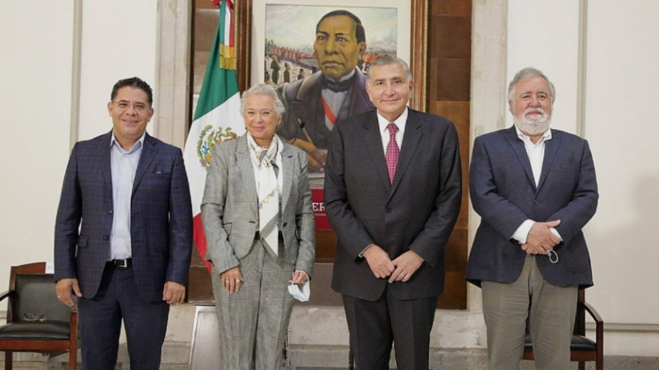 Asume Adán Augusto López la titularidad de la Segob; Sánchez Cordero se despide "satisfecha" 