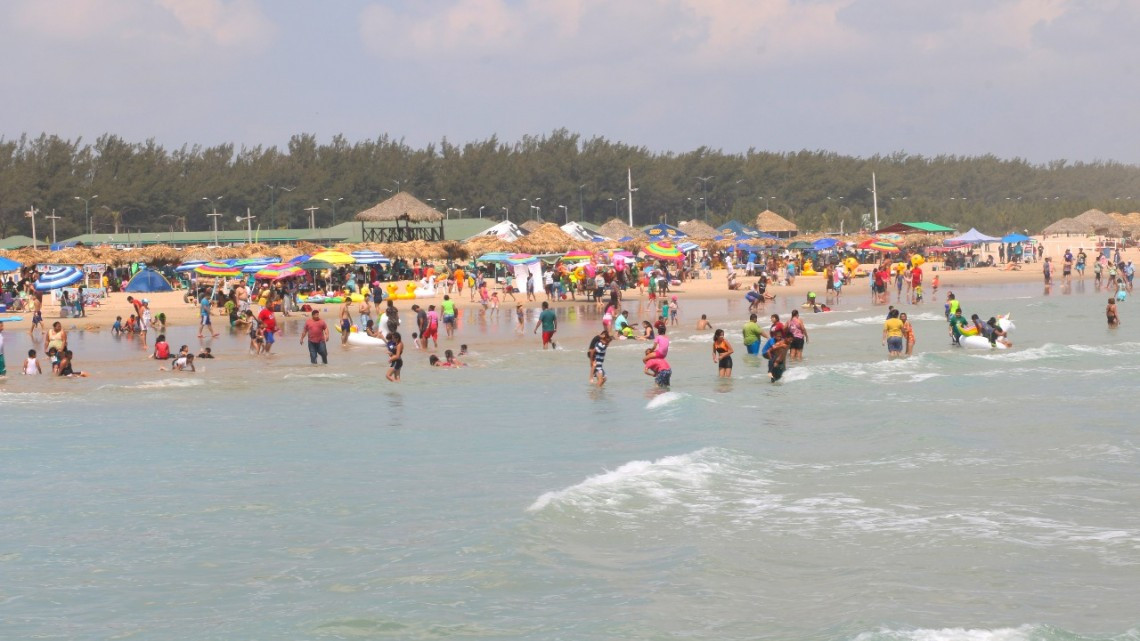 Playa Miramar registra asistencia histórica y un saldo blanco durante el periodo vacacional