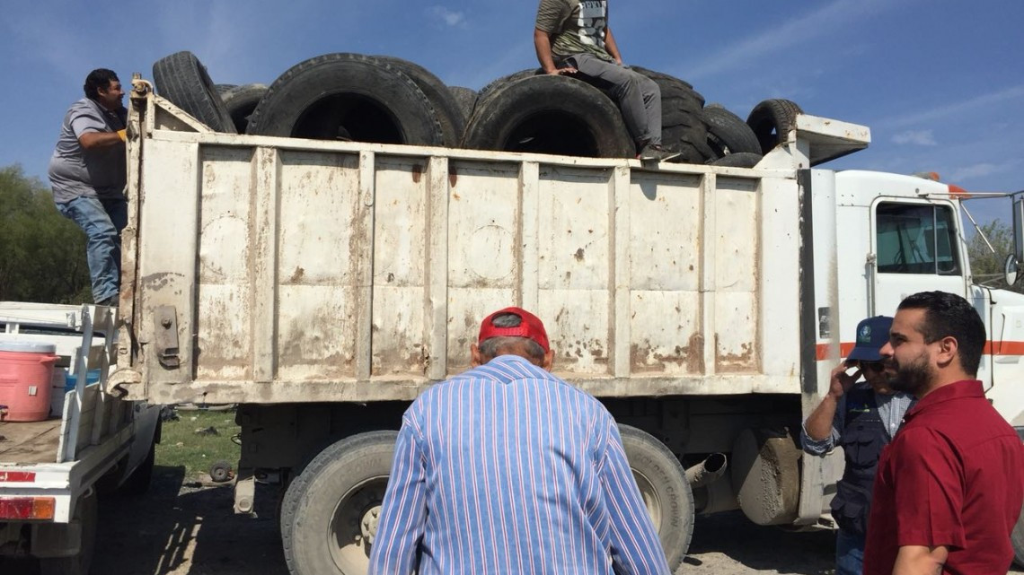 Realizan saneamiento de predio 