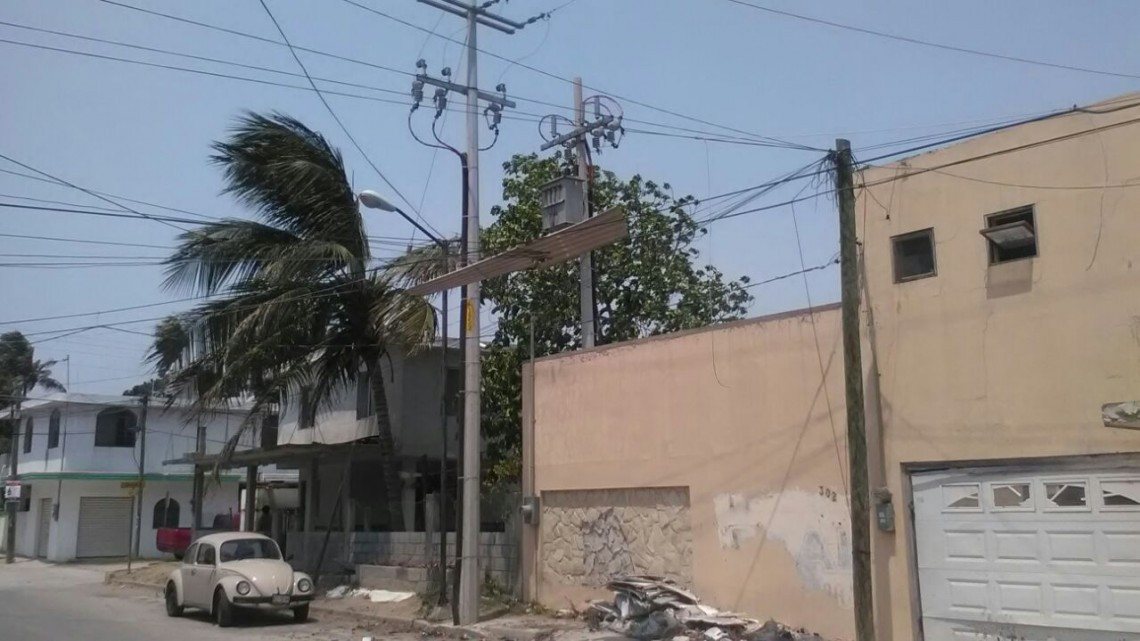 Norte provoca caos en sur de Tamaulipas 