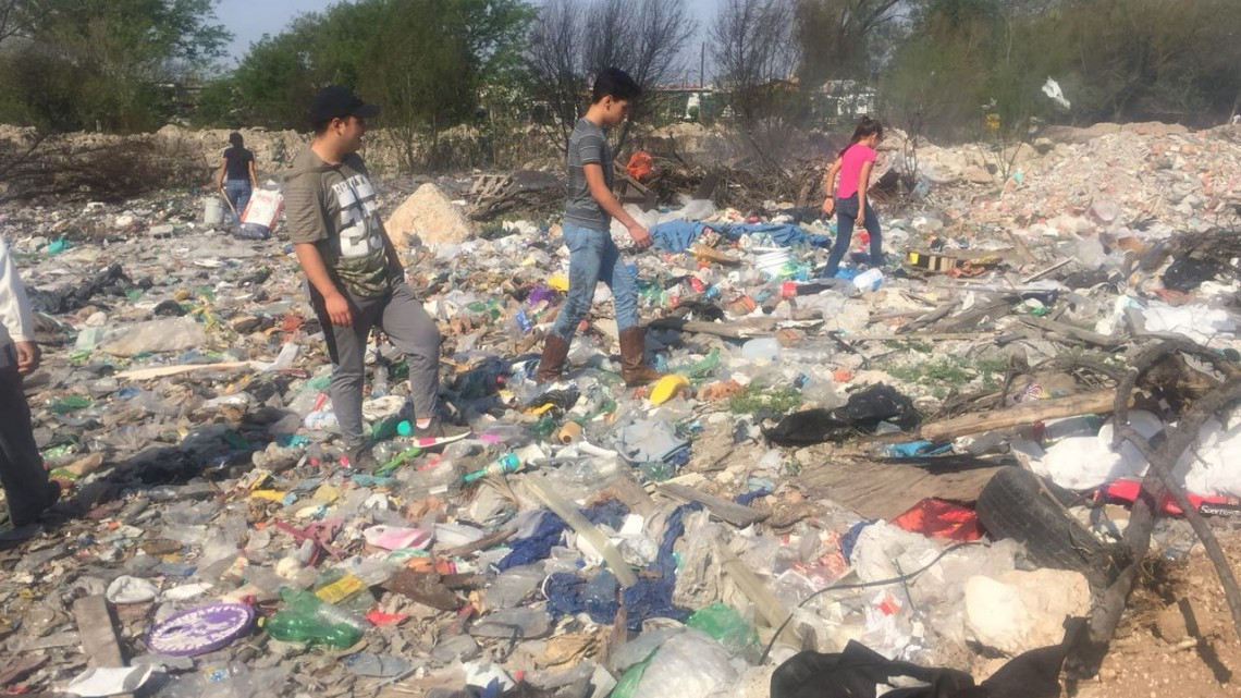 Realizan saneamiento de predio 