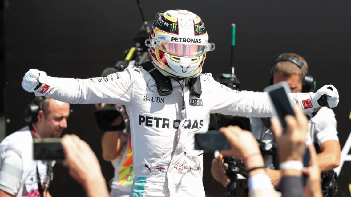 Lewis Hamilton ganador del GP de Gran Bretaña
