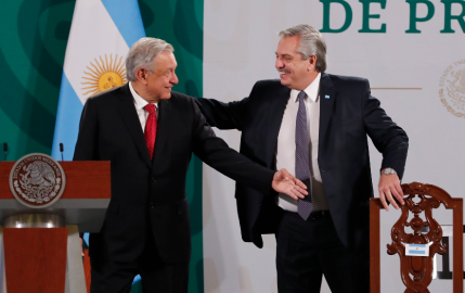 Confirma AMLO visita de Alberto Fernández, presidente de Argentina a nuestro país 