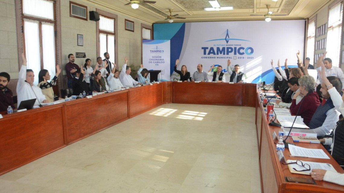 Aprueba Cabildo de Tampico Presupuesto de Egresos de 2019