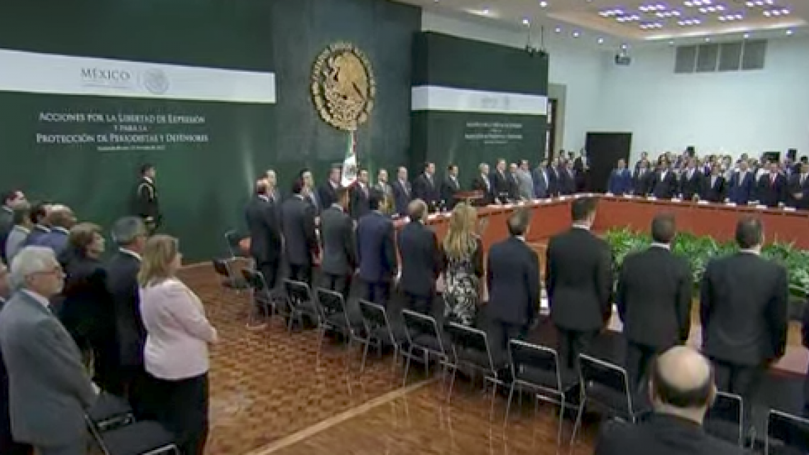 Cada crimen contra un periodista es un atentado contra libertad de expresión: EPN   