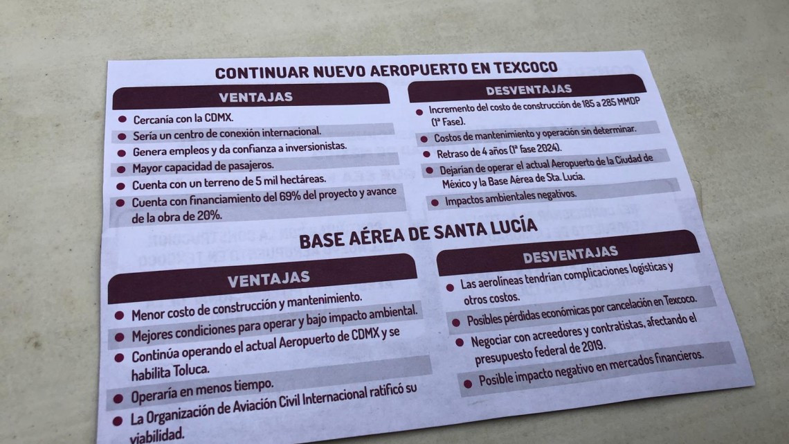 Inicia la Consulta Nacional sobre el Nuevo Aeropuerto de la CDMX en Matamoros
