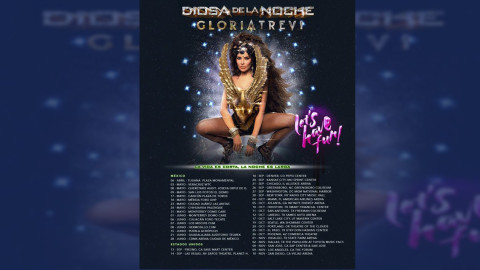 Gloria Trevi da a conocer fechas de su gira "Diosa de la noche tour"