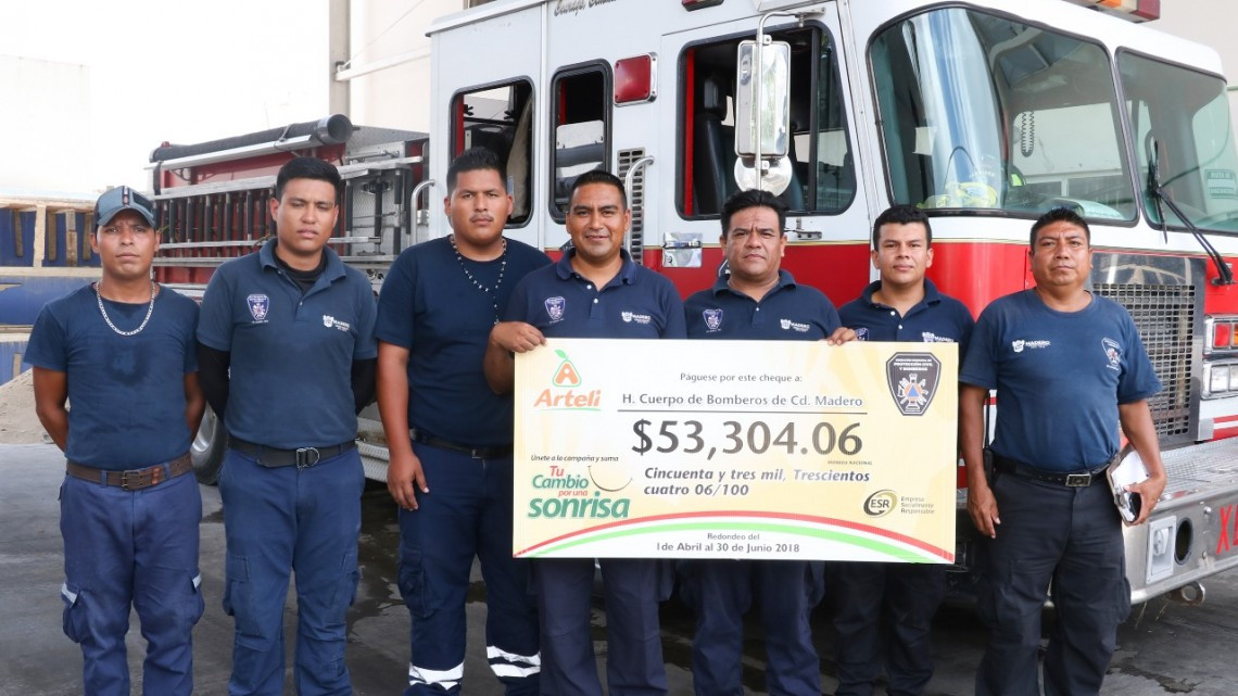 PC Madero reconoce a las tiendas Arteli por su apoyo