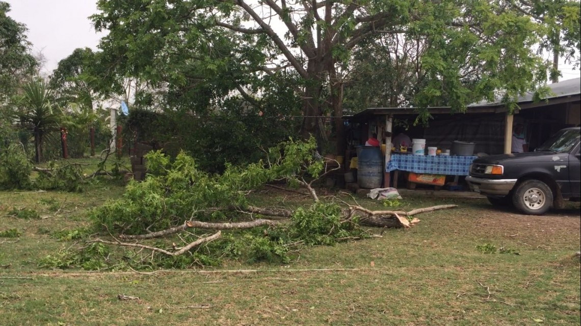 Tornado genera daños en municipios del norte de Veracruz