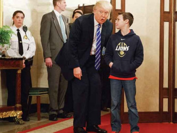 Donald Trump vio al embajador ruso