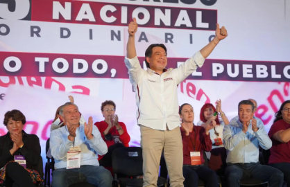 Permanecerán Mario Delgado y Citlalli Hernández en la dirigencia de Morena hasta el 2024 