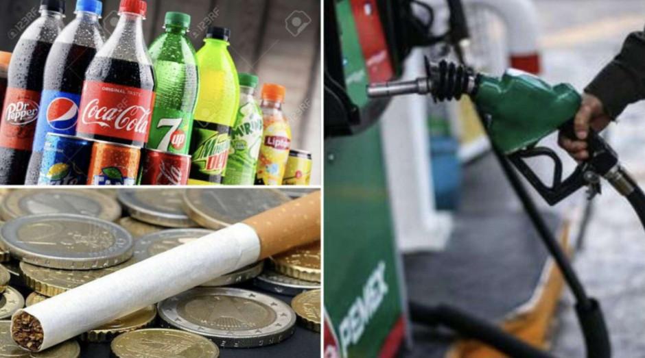 Cigarros, refrescos y gasolina, a partir del 2022 aumentarán de precios 