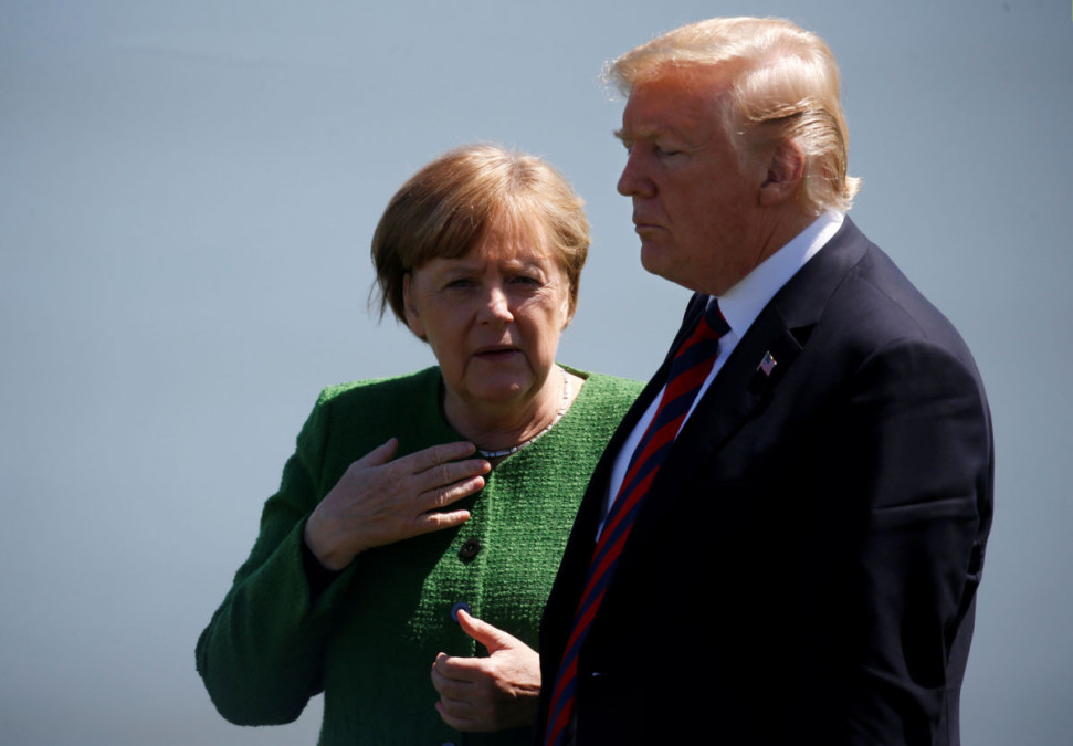 Trump habla sobre crisis migratoria en Alemania