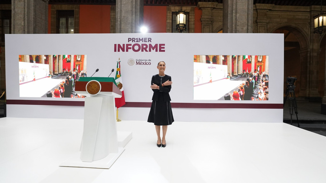 Primer informe de Claudia Sheinbaum: Presenta avances y retos de su primer año de mandato