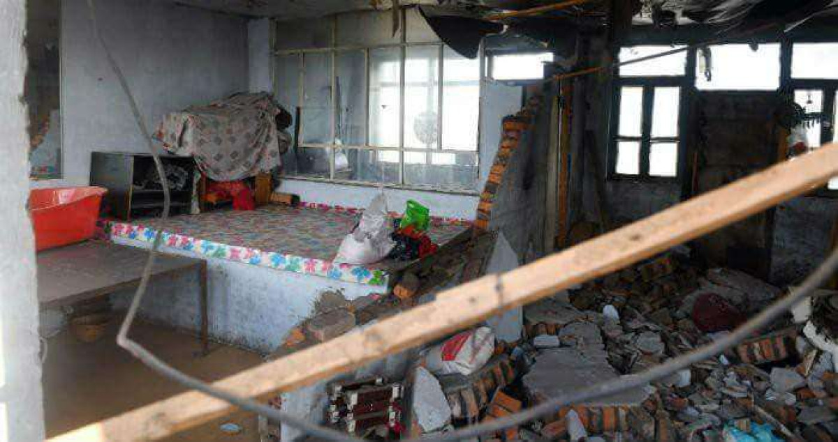 Sismo de magnitud 5.7 en China daña a más de mil 500 viviendas