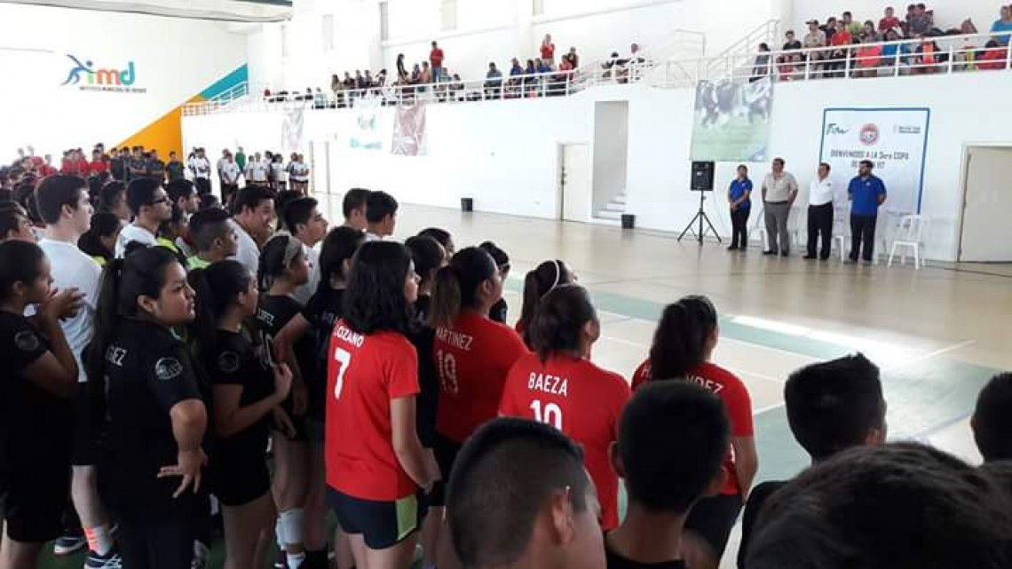 Realizan "Copa de voleibol Reynosa 117"